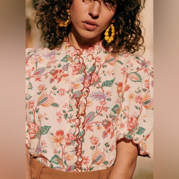 Sézane Maya Top size 2 / 34 - Picture 3 of 4